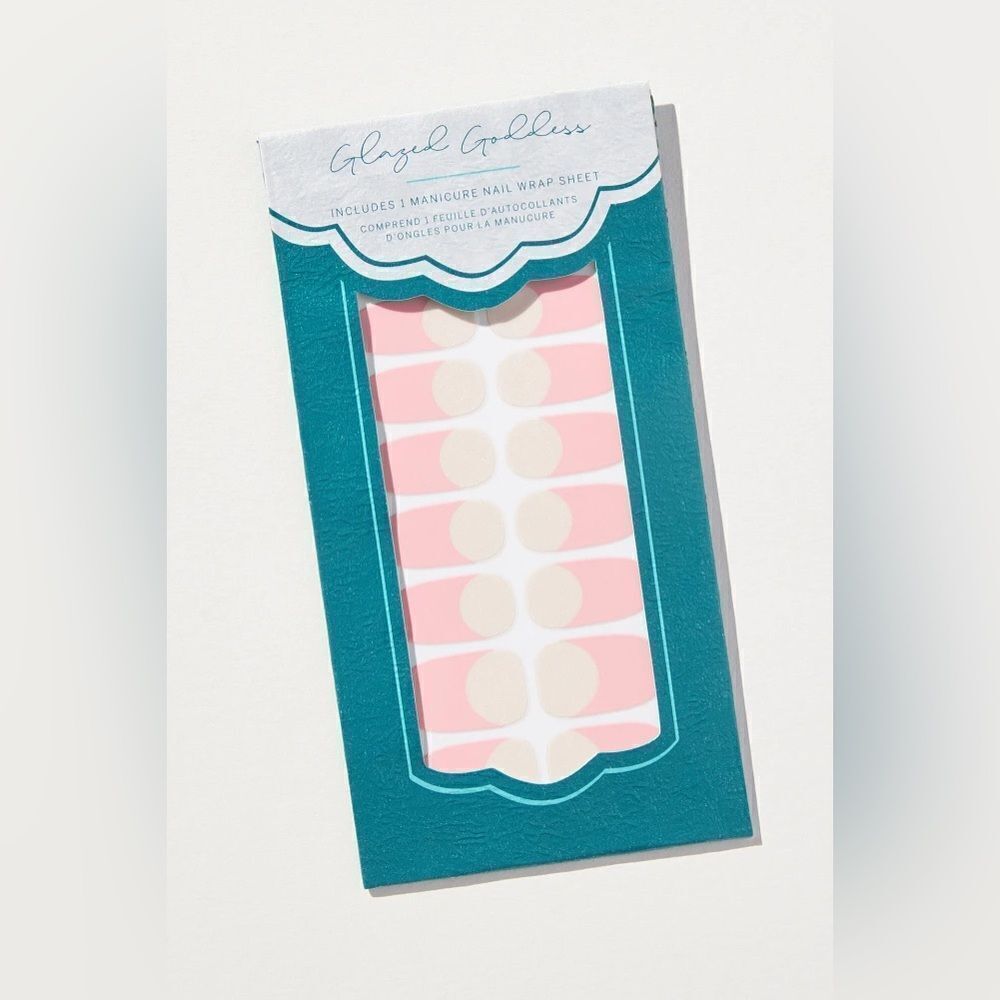 Anthropologie Glazed Goddess Manicure Nail Wrap sheet set ofâ2